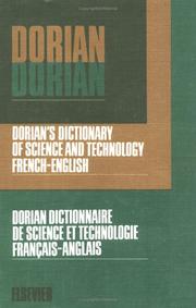 Dictionary of science and technology : French-English /