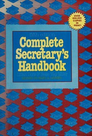 Complete secretary's handbook /