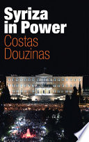 Syriza in power : reflections of an accidental politician /