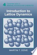Introduction to lattice dynamics /