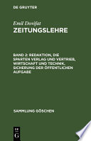 Zeitungslehre.