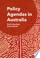 Policy agendas in Australia /