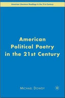 American political poetry in the 21st century /