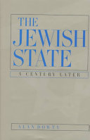 The Jewish state : a century later /