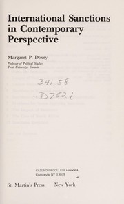 International sanctions in contemporary perspective /