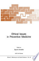 Ethical Issues in Preventive Medicine /