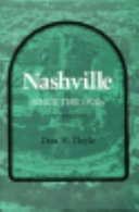 Nashville since the 1920s /