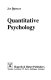 Quantitative psychology /