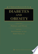 Clinical Research in Diabetes and Obesity : Diabetes and Obesity /