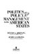 Politics, policy, & management in the American states /