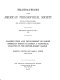 Classification and development of North American Indian cultures : a statistical analysis of the Driver-Massey sample /