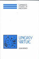 Uneasy virtue /