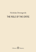 The role of the critic /