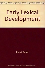 Early lexical development /