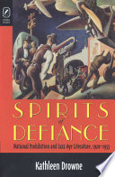 Spirits of defiance : national prohibition and jazz age literature, 1920-1933 /