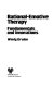 Rational-emotive therapy : fundamentals and innovations / Windy Dryden.