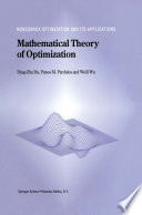 Mathematical Theory of Optimization /