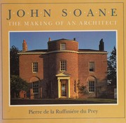 John Soane, the making of an architect /