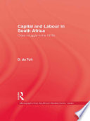 Capital and labour in South Africa : class struggle in the 1970s /