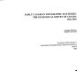 Early Canadian topographic map series : the Geological Survey of Canada, 1842-1949 /