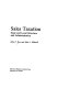 Sales taxation : state and local structure and administration /