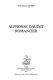 Alphonse Daudet romancier /