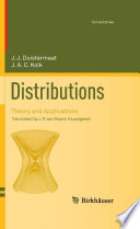 Distributions : theory and applications /