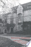 Importing Oxbridge : English residential colleges and American universities /