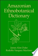 Amazonian ethnobotanical dictionary /