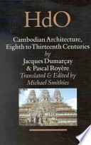 Cambodian architecture : eighth to thirteenth centuries /