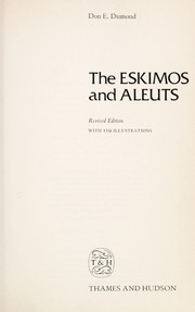 The Eskimos and Aleuts /