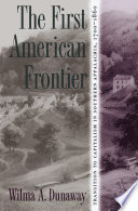 The first American frontier : transition to capitalism in southern Appalachia, 1700-1860 /