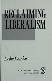 Reclaiming liberalism /