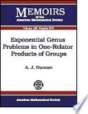 Exponentional genus problems in one-reactor products of groups /