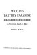 Milton's earthly paradise ; a historical study of Eden /
