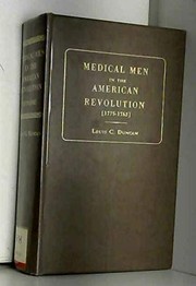 Medical men in the American Revolution [1775-1783] /