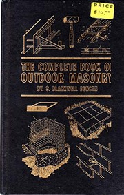 The complete book of outdoor masonry /