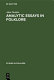 Analytic essays in folklore /