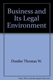 Business and its legal environment /