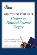 What to do with your history or political science degree /