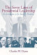 The seven laws of presidential leadership : an introduction to the American presidency /