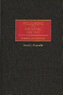 Regulating the national pastime : baseball and antitrust /