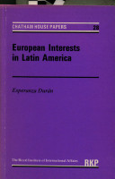 European interests in Latin America /