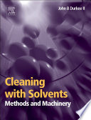 Cleaning with solvents : methods and machinery /