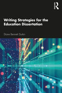 Writing strategies for the education dissertation /