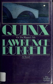 Quinx, or, The ripper's tale : a novel /