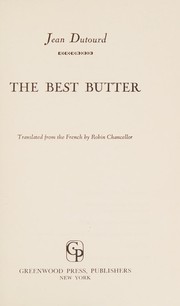 The best butter /