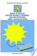 Simulation of water based thermal solar systems : EURSOL, an interactive program /