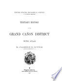 Tertiary history of the Grand Canon District : with atlas /