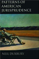 Patterns of American jurisprudence /